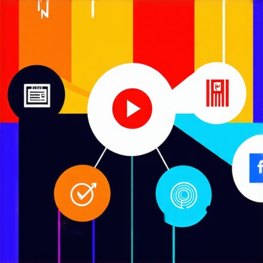 Infographic showing complex local search signals, analytics tools, and strategy tips