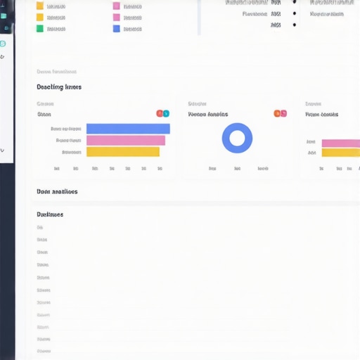 Screenshot of local SEO performance dashboard with graphs and metrics