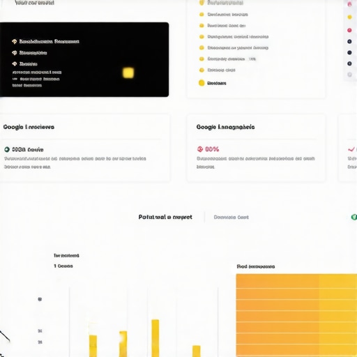 Google Review and Analytics Dashboard Screenshot of Google review management dashboard with positive reviews and analytics.