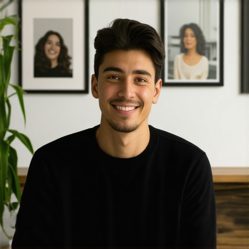 Optimized Google My Business Profile Business owner editing GMB profile with photos and details