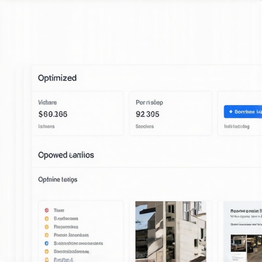 Google My Business Dashboard Screenshot of a Google My Business profile with optimized information and images.