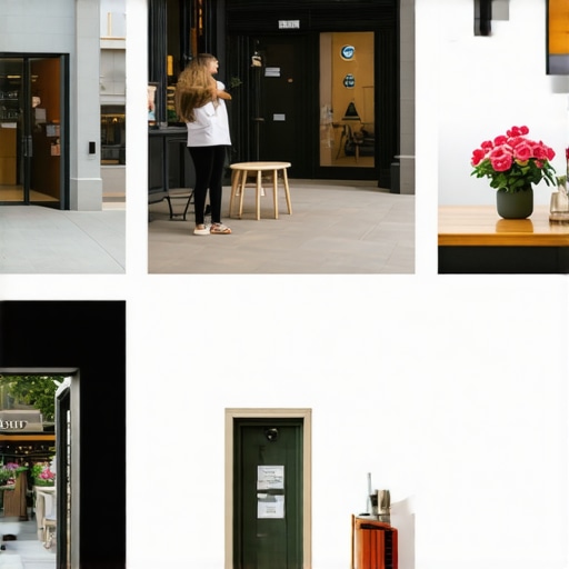Professional photos of a storefront, interior, staff, and products for Google My Business profile